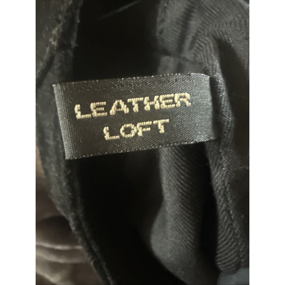 VTG Lisa Loren Black Suede Hobo Shoulder Bag NWT Deadstock 80s 90s Minimalist - Picture 9 of 9